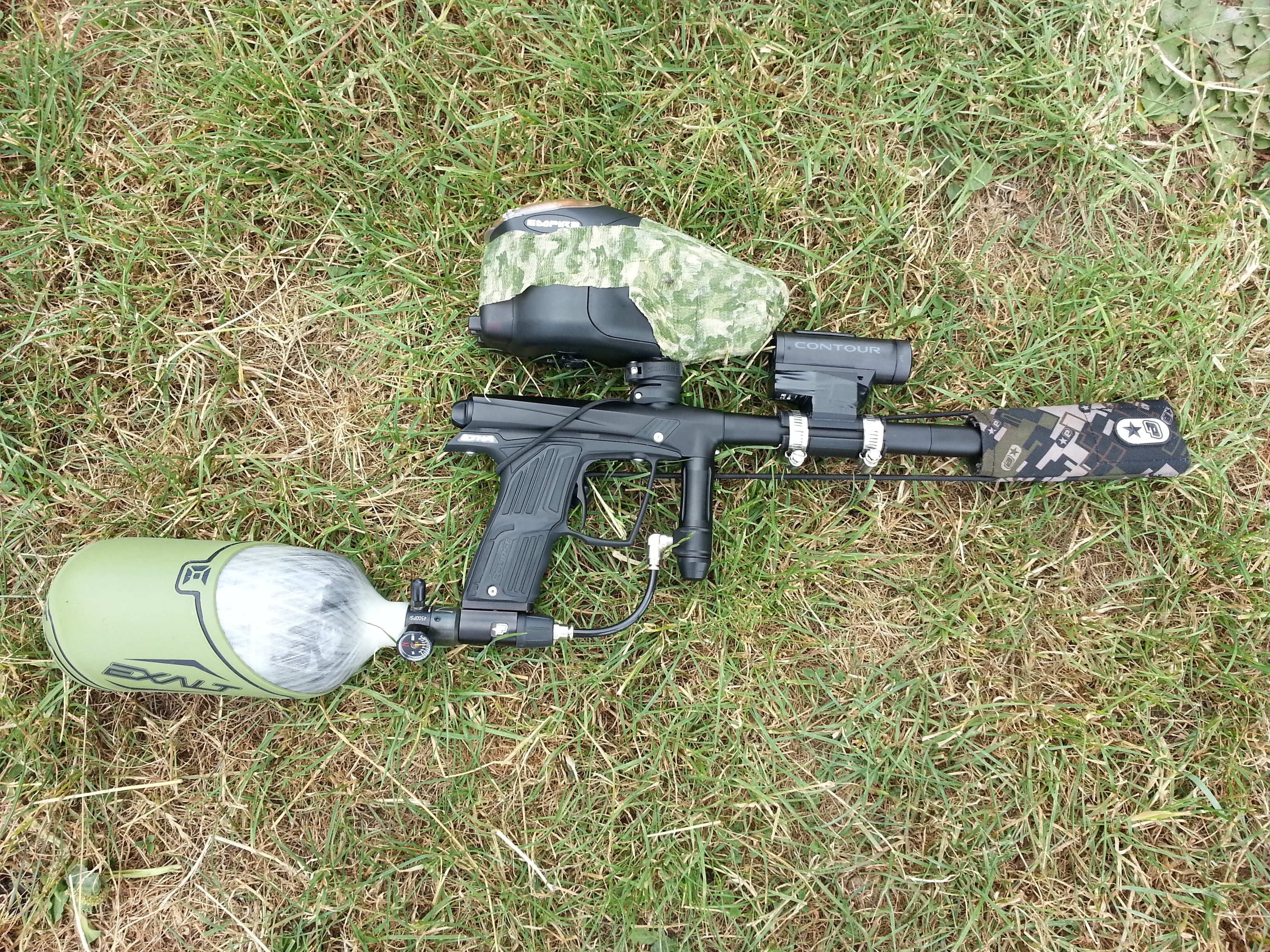 3D Printed custom action camera mount