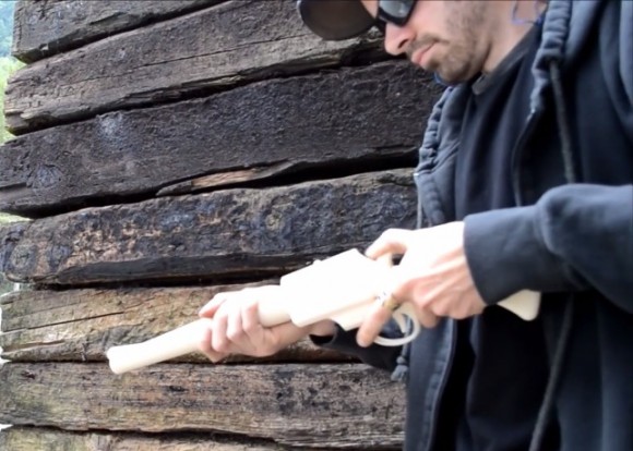 14 shots out of a 3D printed rifle