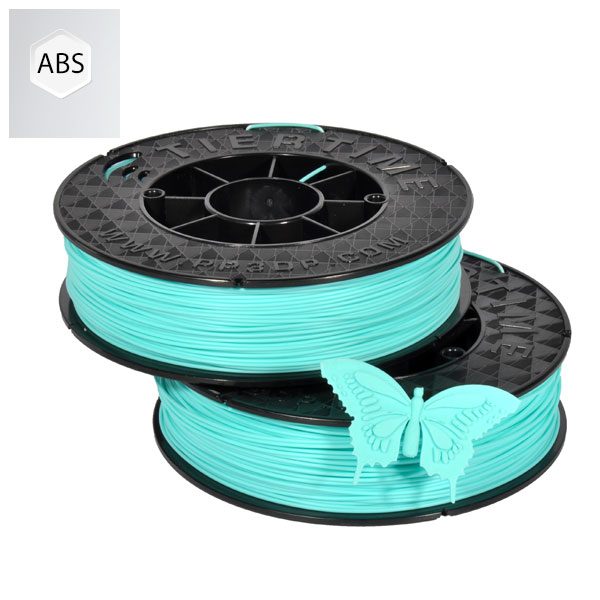 2 x 500g reels Crystal Sea UP ABS Pastel Filament (1 kg)