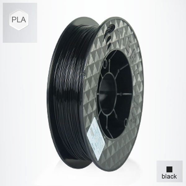 2 x 500g reels Black UP PLA Filament (1 kg)